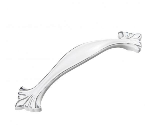 RS453CP/W.3/128 Хром полированный/Белый Ручка CODA