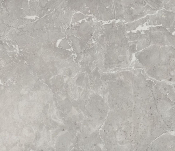 Столешница-FS074 (4,1) B2 R 3   Мрамор Вальмасино св. серый     4100-600-38мм