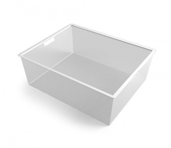 АРИСТО Корзина мелкосетчатая 185 мм, 527х427, белый   WA0272