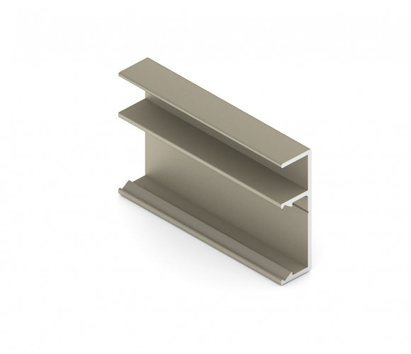 АРИСТО Профиль полки с подсветкой, 2700, шампань   DE0559