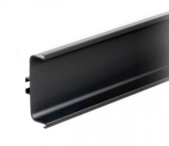 Профиль GOLA BALANCE горизонт. C-образный, Черный мат. 4100мм   RP050BL.1/000/4100   БОЯРД