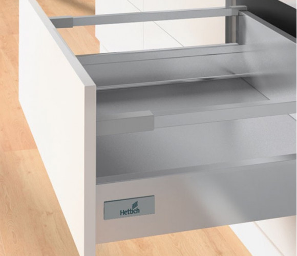 9254870 КОМПЛЕКТ ЯЩИКА INNOTECH ATIRA ПОЛНОГО ВЫДВ. ДЛЯ PUSH TO OPEN SILENT,30КГ,H144,NL470,СЕРЫЙ