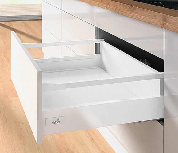 9254891 КОМПЛЕКТ ЯЩИКА INNOTECH ATIRA ПОЛНОГО ВЫДВ. ДЛЯ PUSH TO OPEN SILENT,30КГ,H144,NL470,БЕЛЫЙ