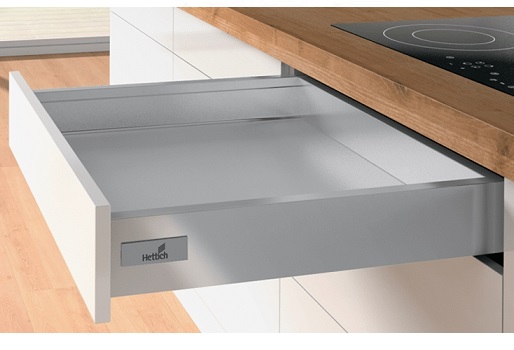 9254862 КОМПЛЕКТ ЯЩИКА INNOTECH ATIRA ПОЛНОГО ВЫДВ. ДЛЯ PUSH TO OPEN SILENT,30КГ,H70,NL350,СЕРЫЙ