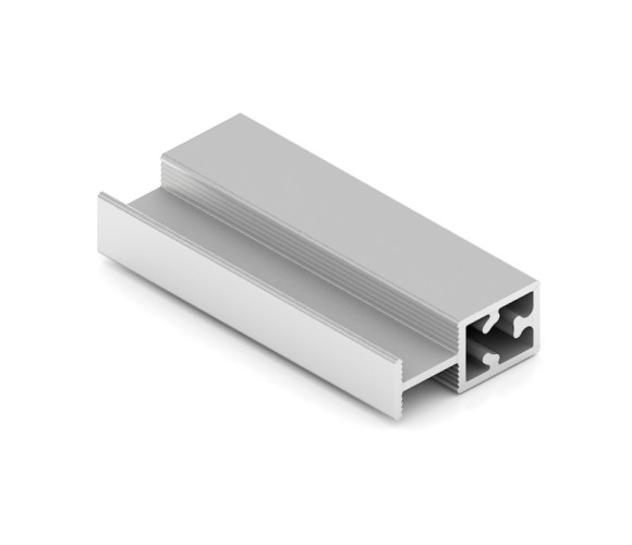 АРИСТО Профиль средний плоский SLIM, 5400, серебро   AV0700