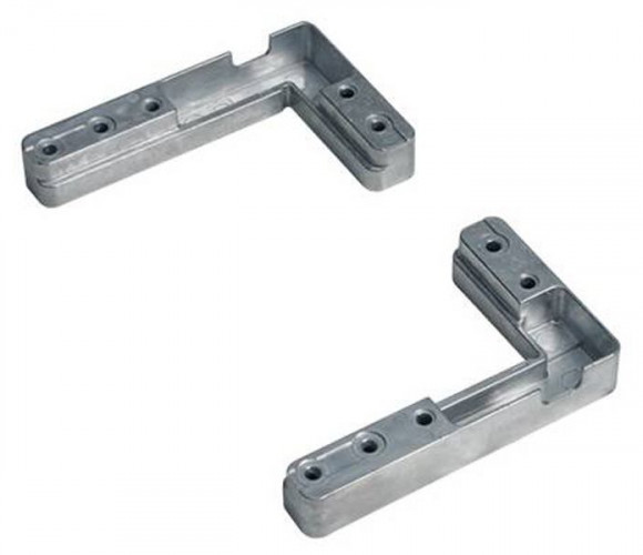 АРИСТО Уголок соед. для петель AIR  под алюмин. профиль   DA0105