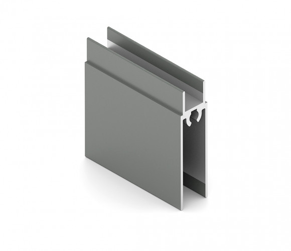 АРИСТО Профиль нижний, 5400, антрацит   AS0006