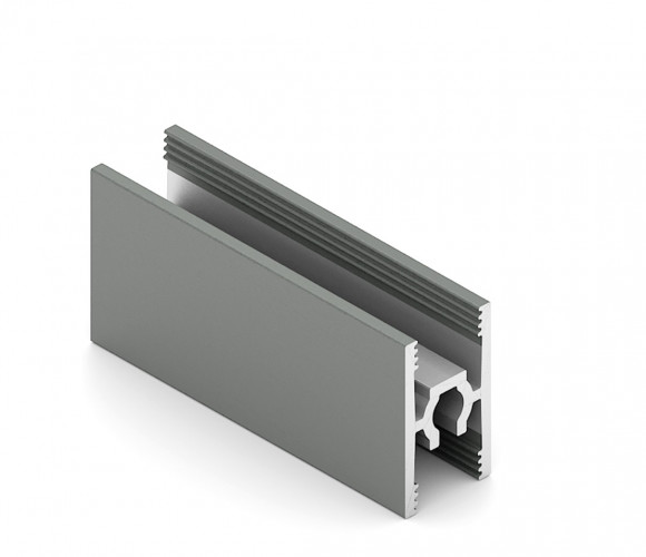 АРИСТО Профиль средний, 5400, антрацит   AS0640