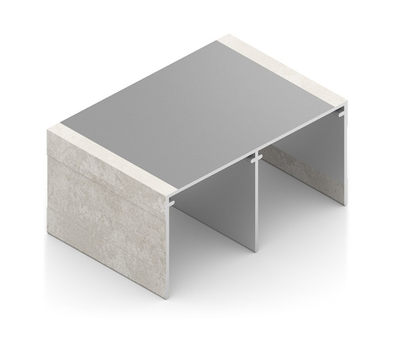 АРИСТО Направляющая двойная верхняя, 5400, жемчуг розовый   AS0046