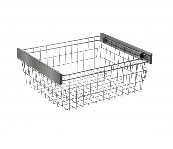 Корзина для белья SMART, в модуль 800мм, Графит, шар. напр.  GTV   W-WKO80-BP-60