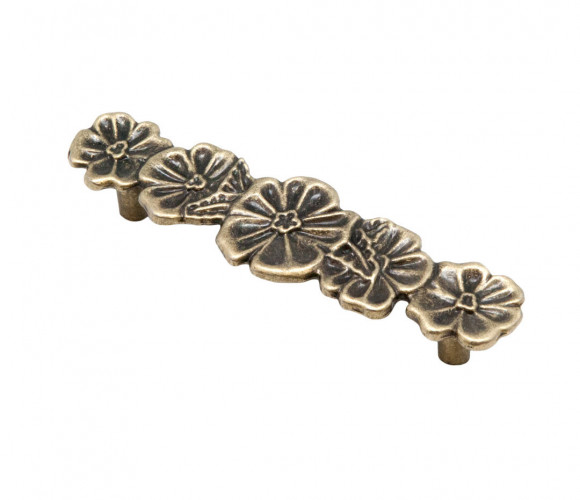 Ручка-скоба, 96мм, бронза оксид. RS-064-96 OAB, KERRON