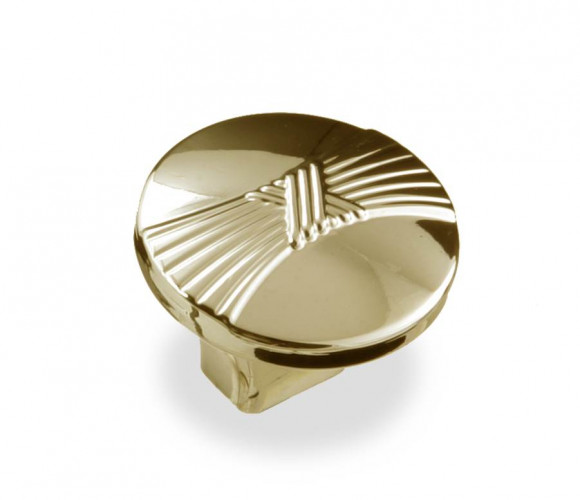 Ручка - грибок FB 028000 Золото глянец