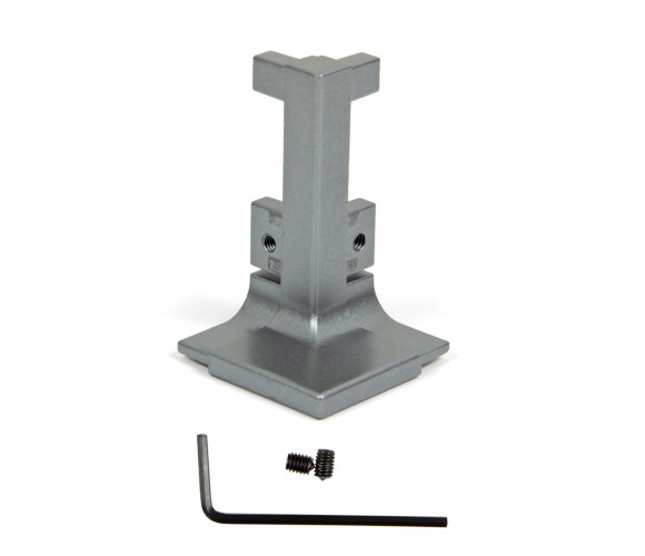 Угол для горизонт. профиля GOLA BALANCE 90гр. L наружный, Серый   RZ051.02GR   БОЯРД