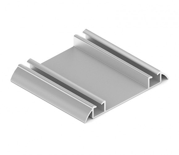 АРИСТО Направляющая двойная нижняя ЭКО, 5400, серебро   AE0488