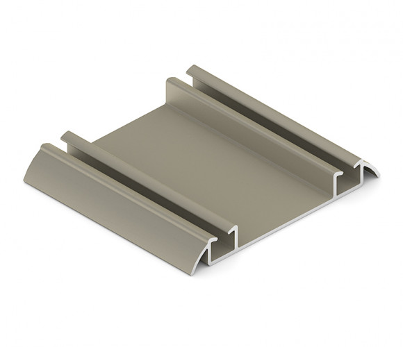 АРИСТО Направляющая двойная нижняя ЭКО, 5400, шампань   AE0488