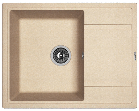 Мойка Florentina  Липси 650 (650*510) Песочный