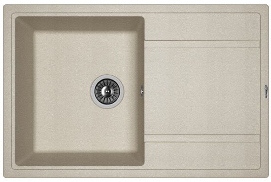 Мойка Florentina  Липси 780 (780*510) Грей