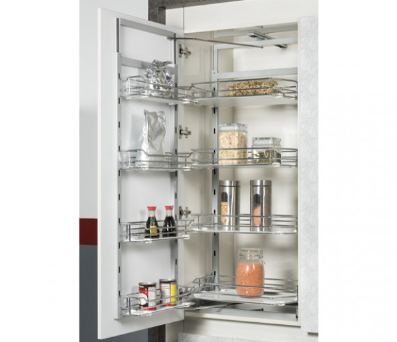 Пенал Summer Starax 6-ти.ярусная, шир. 450 (380х510х1700-1850) ДСП, без довод.    S-1247-С