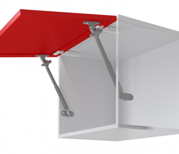 Газлифт 5кг. Графит с амортизатором GL106GRPH/50/3   БОЯРД