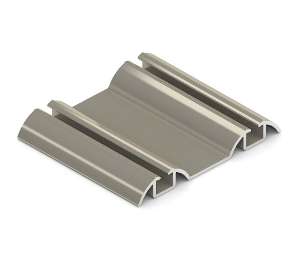 АРИСТО Направляющая двойная нижняя, 5400, шампань глянец   AS0504