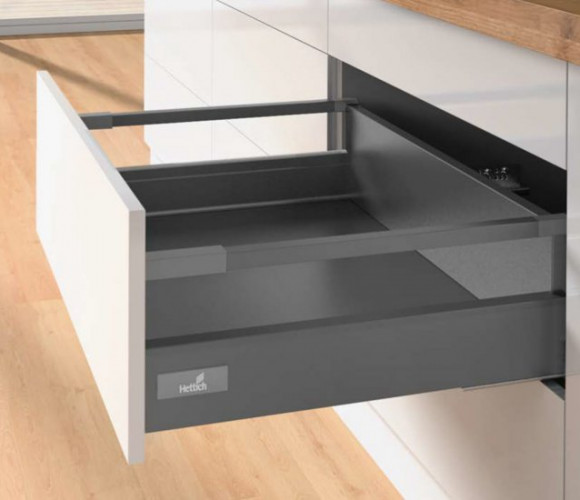 9234572 КОМПЛЕКТ КОРОБА INNOTECH ATIRA ЧАСТИЧ. ВЫДВ. С SILENT SYSTEM, H144, NL470, РЕЛИНГИ, АНТРАЦИТ