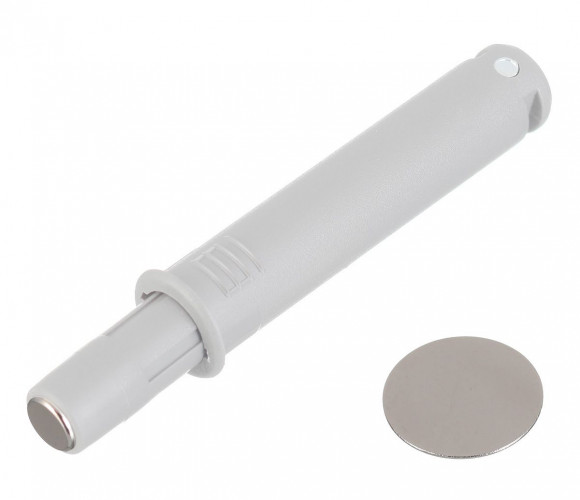 Толкатель короткий с магнитным окончанием, серый   AM-OWM-KR-MG-30