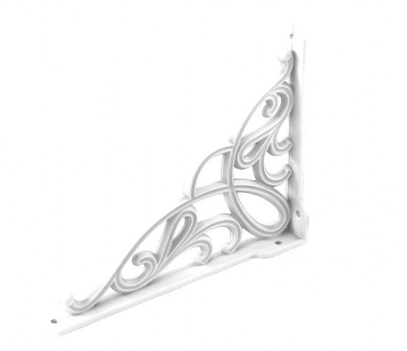 Кронштейн D 048000 белый матовый RAL 9003 (ТЗ)