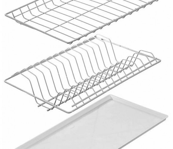 Посудосушитель Белый  L400     (365х256мм)