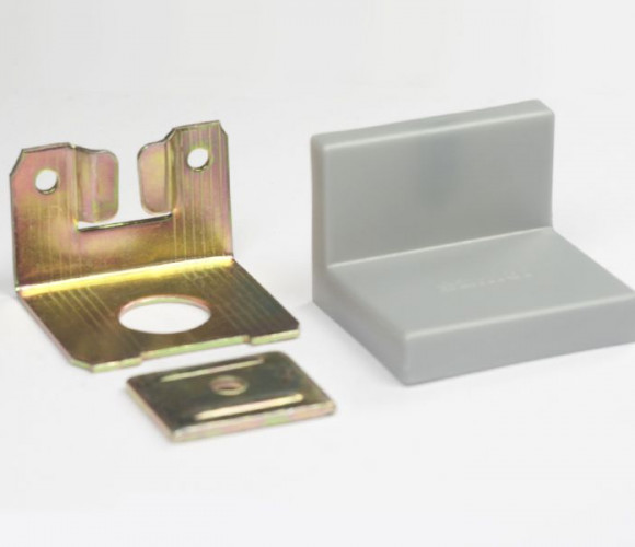 Samet Уголок для шкафов "тип L", серый, 199095B (400)