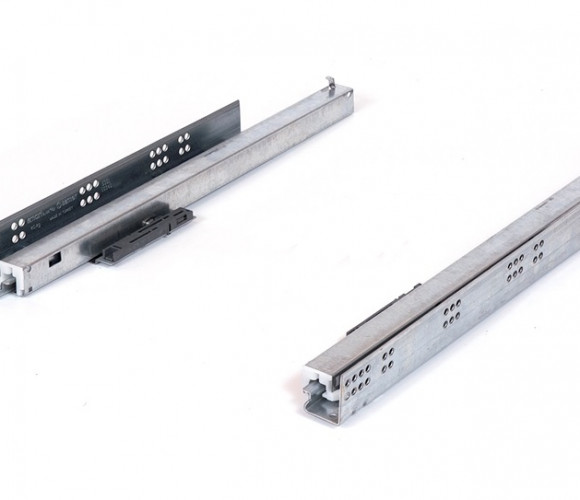 Samet Направляющие SMART SLIDE PUSH OPEN полного выдв. c довод., 550 мм, 127230307  (6)