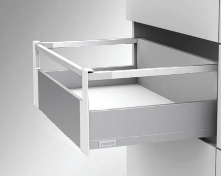 Samet FLOWBOX передний релинг, белая, 1200, 1279616011107