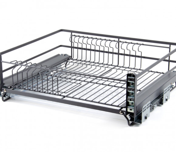 Cargo 600мм Посудосушитель MIRA KRS06/1/3/600/GRPH с довод. и крепл. к фас., ГРАФИТ   БОЯРД