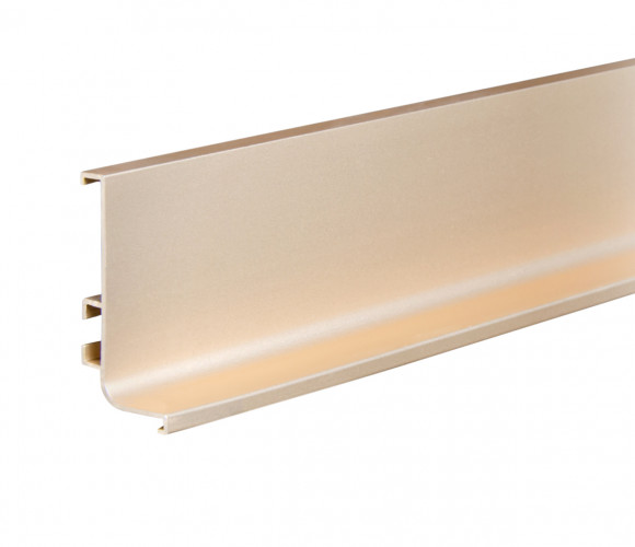 Профиль GOLA BALANCE горизонт. L-образный, Сатиновое золото 4100мм   RP051SG.1/000/4100   БОЯРД