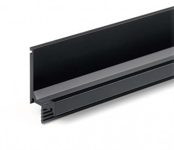 RP106BL.1/000/3000 Черный матовый (Ручка-профиль мебельная AL)   URBAN UP