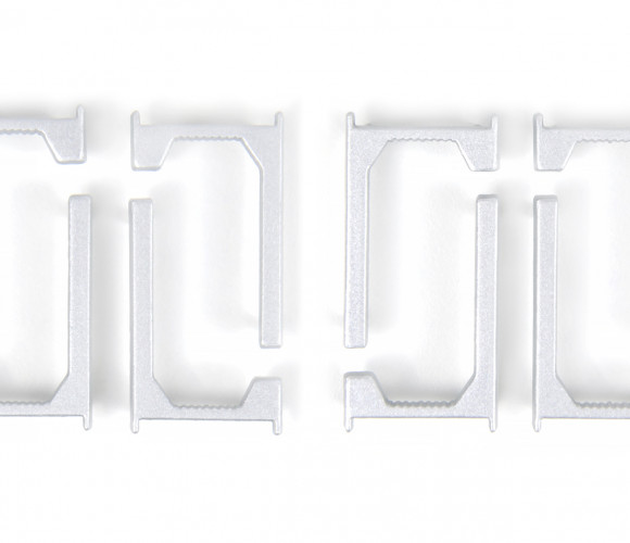 Заглушки RZ106.01SC  Сатиновый хром (4L+4R)