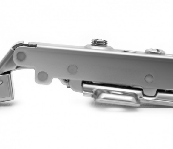 Петля BOYARD Clip-on для дверей с алюм.проф., с довод., 105гр.откр.накладная H661A/1912