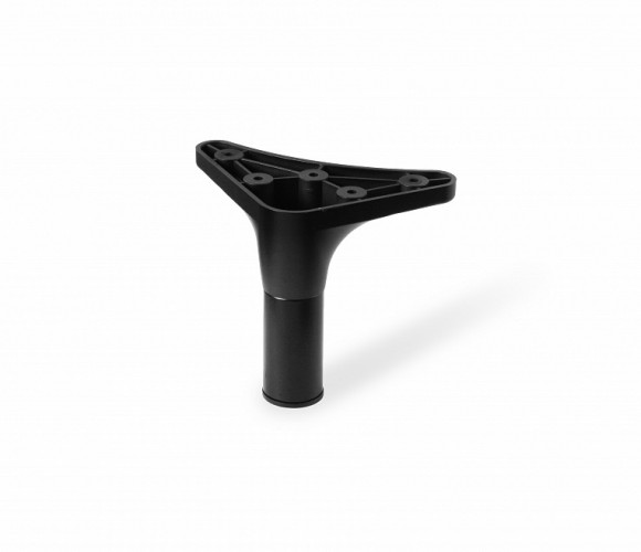 Нерегулируемая опора Х 042100 черный матовый 9005 (ТЗ)