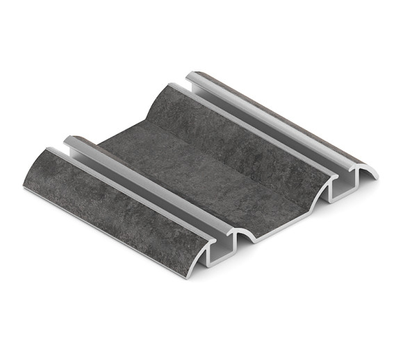 АРИСТО Направляющая двойная нижняя, 5400, сталь вороненая   AS0504