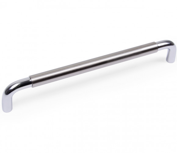 RS048CP/BSN.4/192 Хром полированный/Атласный сатиновый никель Ручка SLOT