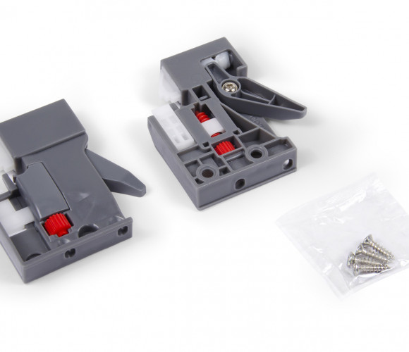 Держатель фасада DBH03/GR для DB8882 и DB8886 частичного выдв. СЕРЫЙ БОЯРД