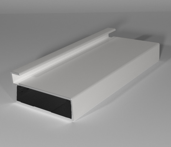 Профиль AL  F 1-11 (Тип 2) Белый