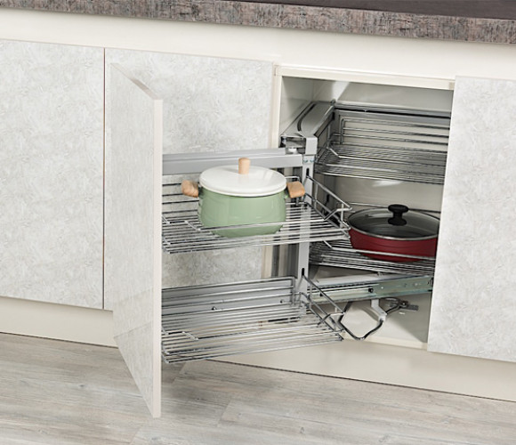 Волш.уголок Active Corner Классик, Starax 2-х.ярусный, шир.450 (860*965*530) левый S-3001-C