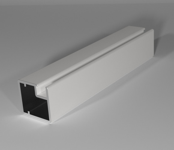 Профиль AL  F 1-17 Белый