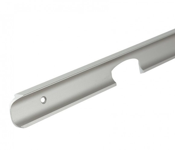 Планка AL-28 R-9мм соединит/угловая универсальная Серебро