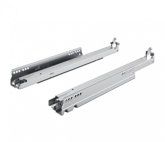 9318288/9257095 Комплект направляющих Actro 5D, полного выдв., с демпфером, L (40 кг), EB21, NL500