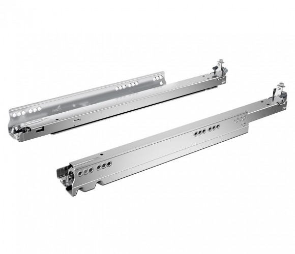 9318234 Комплект направляющих Actro 5D, полного выдв., с демпфером, XS (10 кг), EB21, NL350