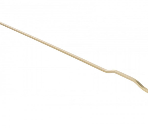 Ручка алюминиевая GRAVEL L-1200мм, светлое брашированное золото   UA-GRAVEL-1200-22