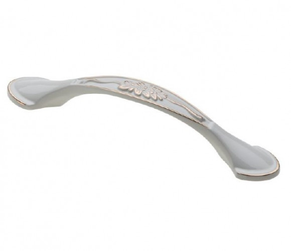 Ручка ROYAL1 L-96, белый/золото   UZ- ROYAL1-96-10-03