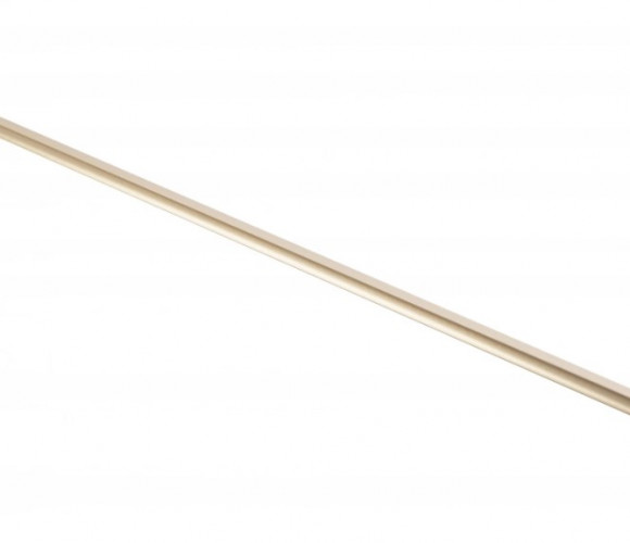 Ручка алюминиевая GROOVE L-1200мм, светлое брашированное золото  UA-GROOVE-1200-22