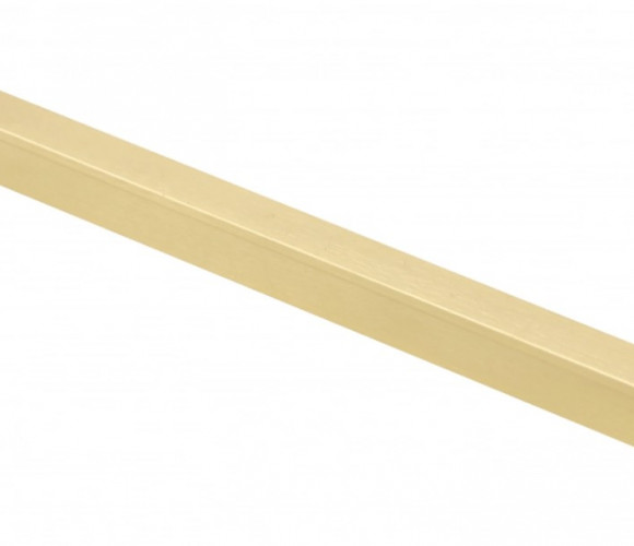 Ручка алюминиевая PILLAR 320мм/360мм, светлое брашированное золото   UA-PILLAR-320-22